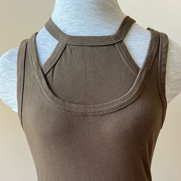 Anthropologie Ribbed Body Con Dress - Picture 1 of 9